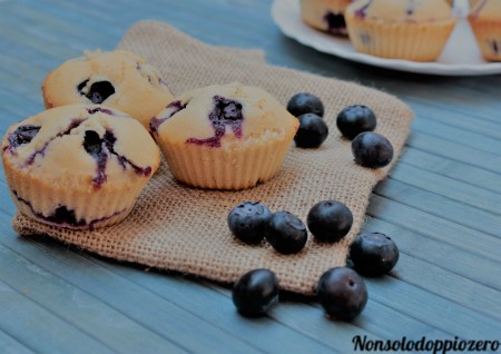 Muffin amaranto e mirtilli (senza glutine) -